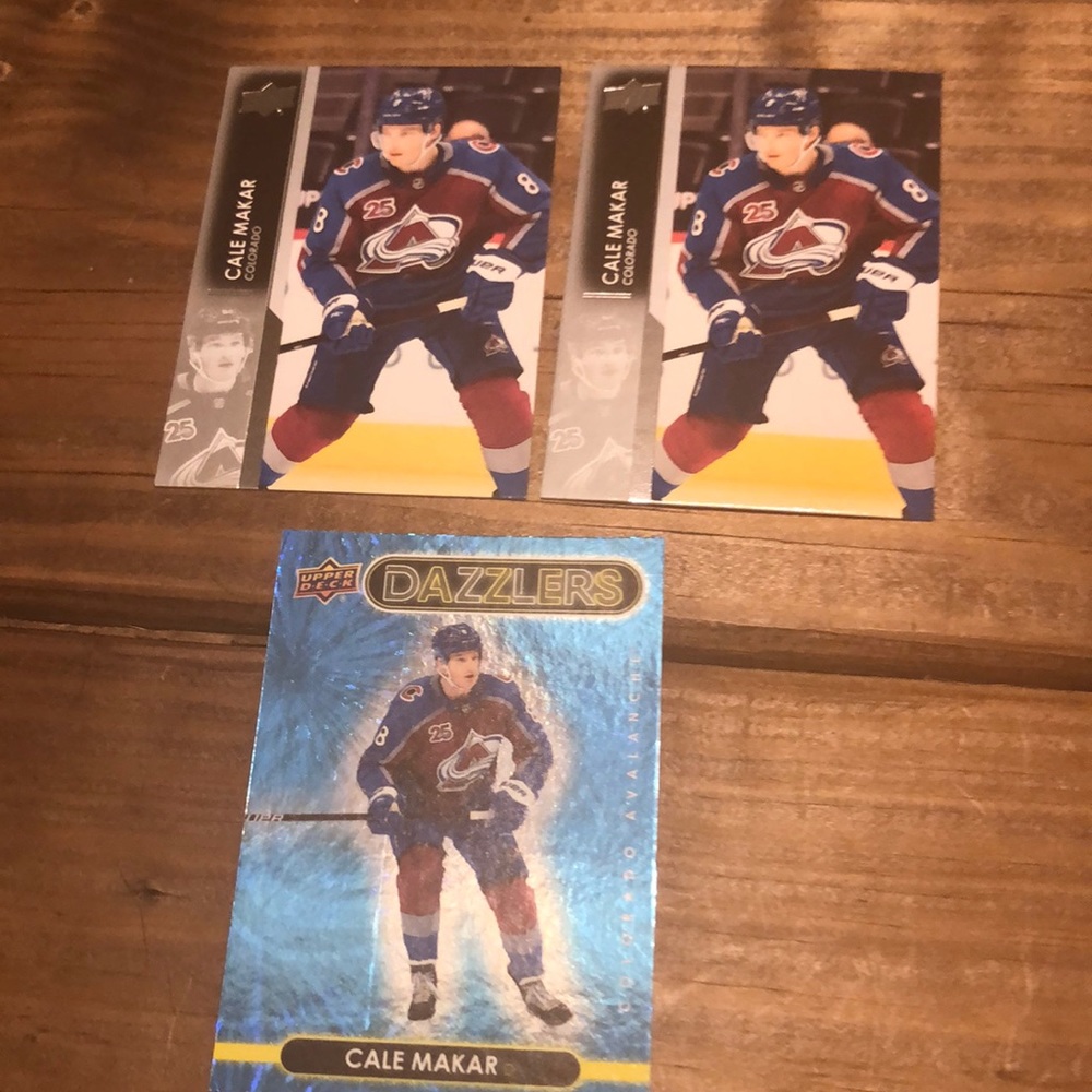 21-22 upper deck Cale Makar